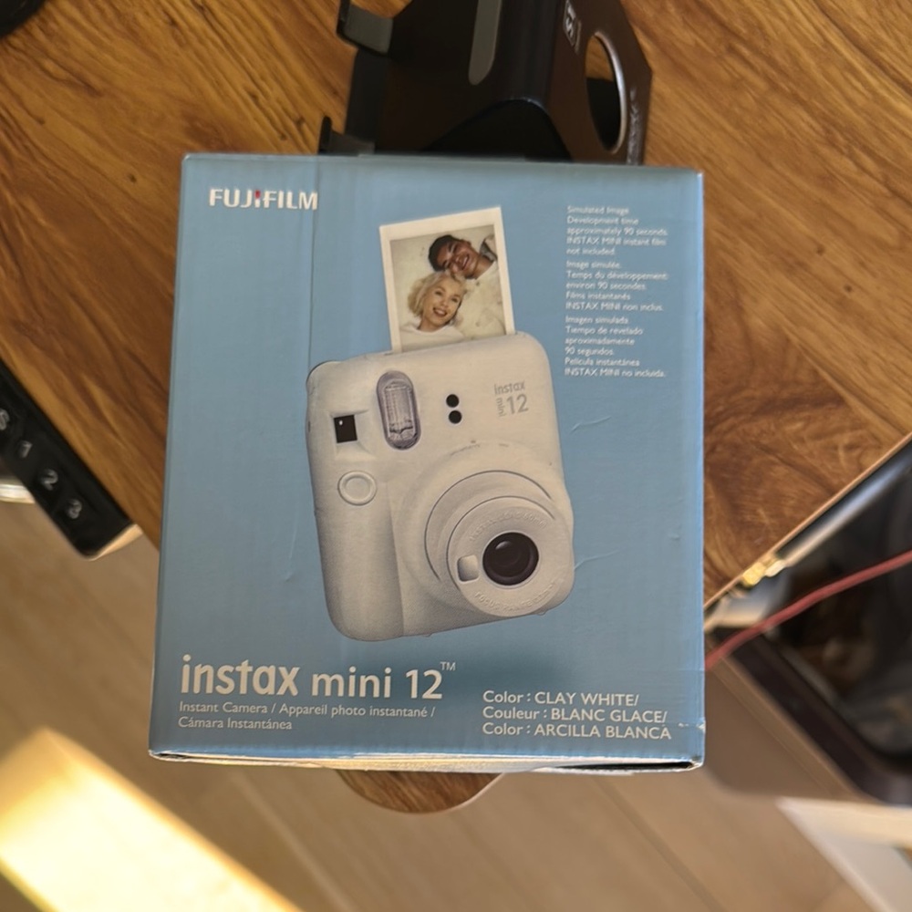 Fujifilm White Instant Camera for Film Photography
